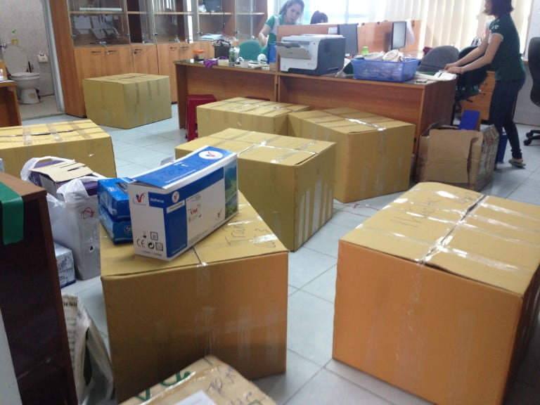 hộp giấy sử dụng nhiều ngành