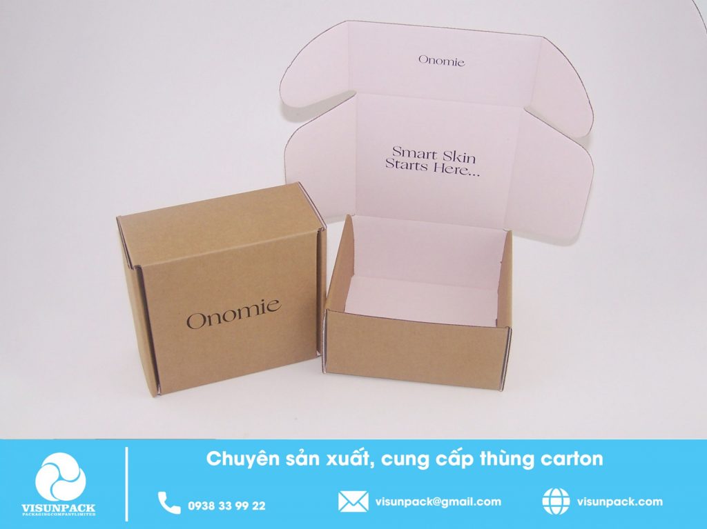 Lưu ý cho doanh nghiệp khi đặt sản xuất thùng carton ngành mỹ phẩm 11