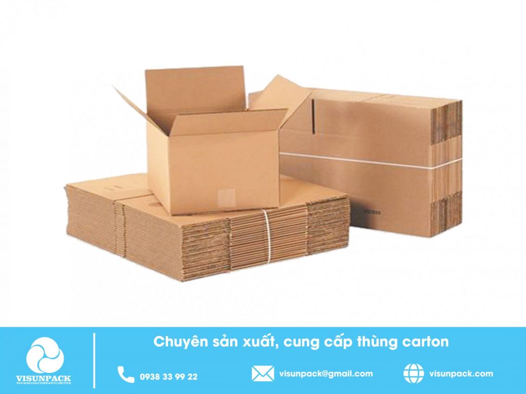 Thùng carton là gì ? 3 loại thùng carton phổ biến nhất hiện nay