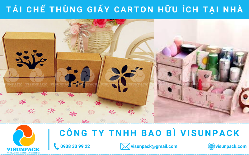 khay trang trí carton trong phòng