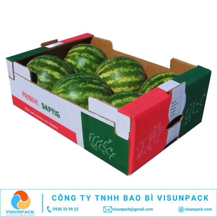 water melon packaging box manufactory